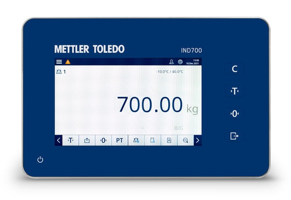 Mettler Toledo IND700 Screen