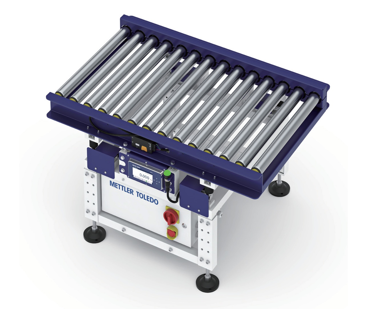 Mettler Toledo TLW360 Roller Scale Top View